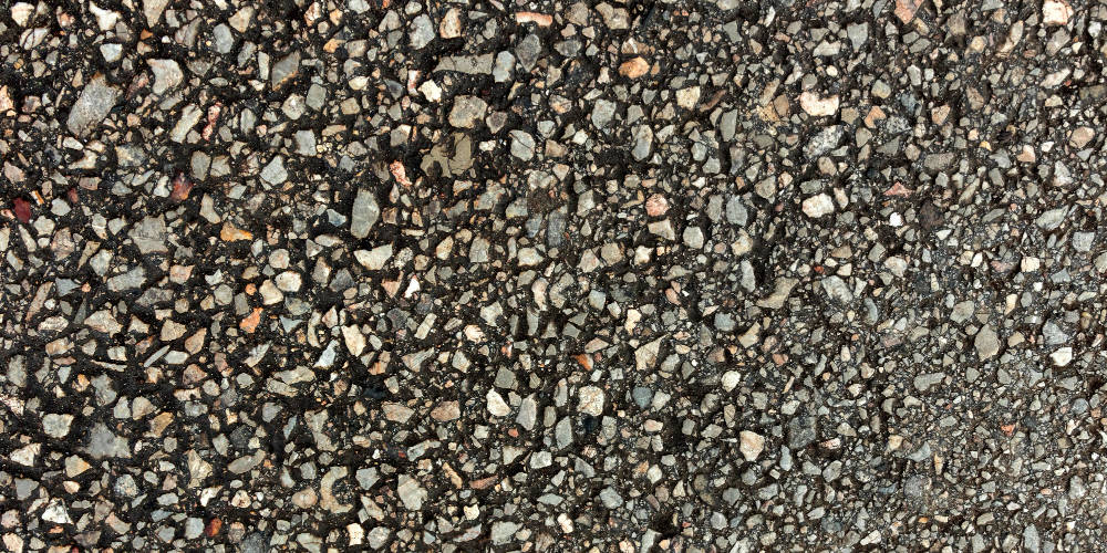 cement with pebble dash