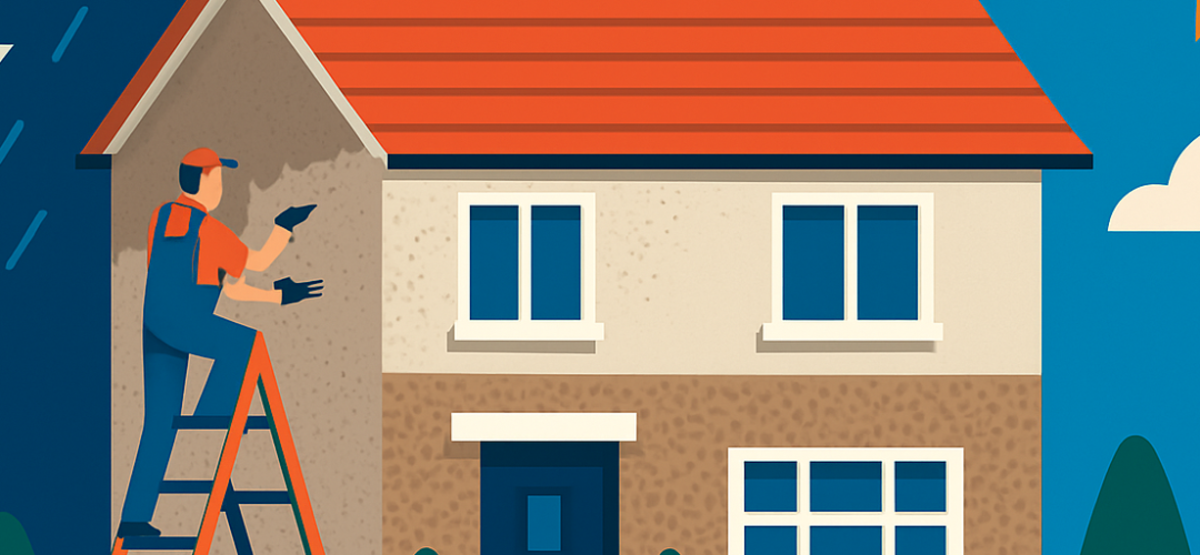 How Pebble Dash Repair Can Enhance Your Home’s Resilience Against Climate Change-Driven Weather Extremes